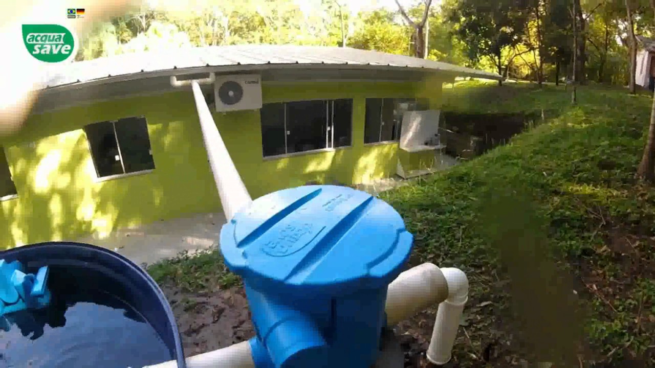 Captação de Água de Chuva Residencial - Kit Chuva VF1