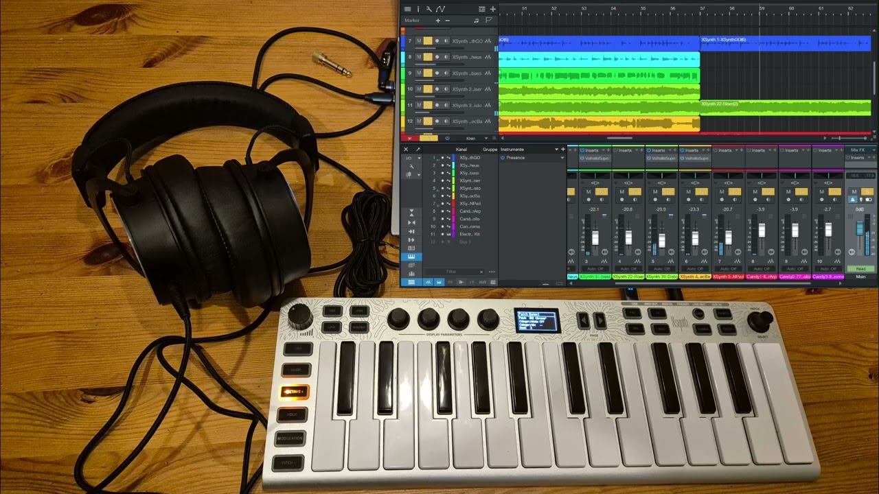 ESI XSynth / Studio One Session: Dramatic Dream