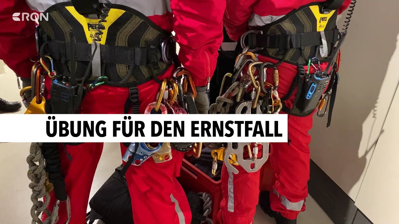 Höhenrettung am Mannheimer Wasserturm | RON TV