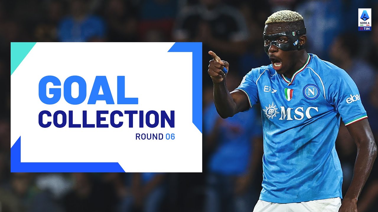 GOAL COLLECTION: Osimhen back to scoring ways | Round 6 | Serie A 2023/24