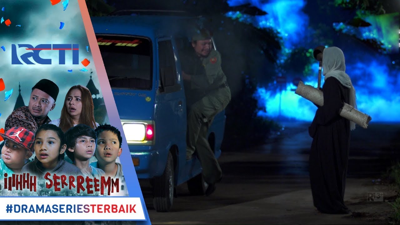IH SEREM - Bhaha Dikejar Nenek Gayung Para Hansip Kabur Naik Angkot [8 Desember 2017]