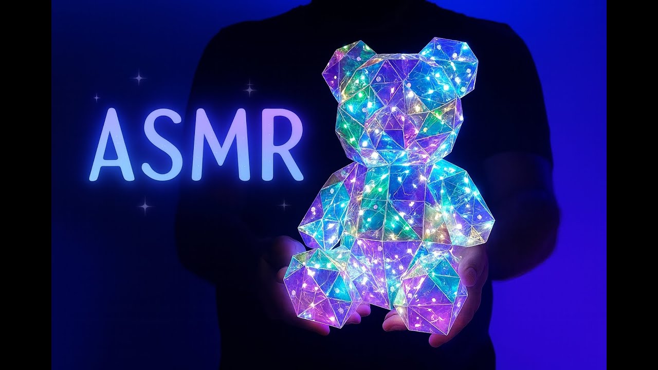 Constellation Bear ASMR ✨ Water, Pearls & Glass Sounds for Sleep