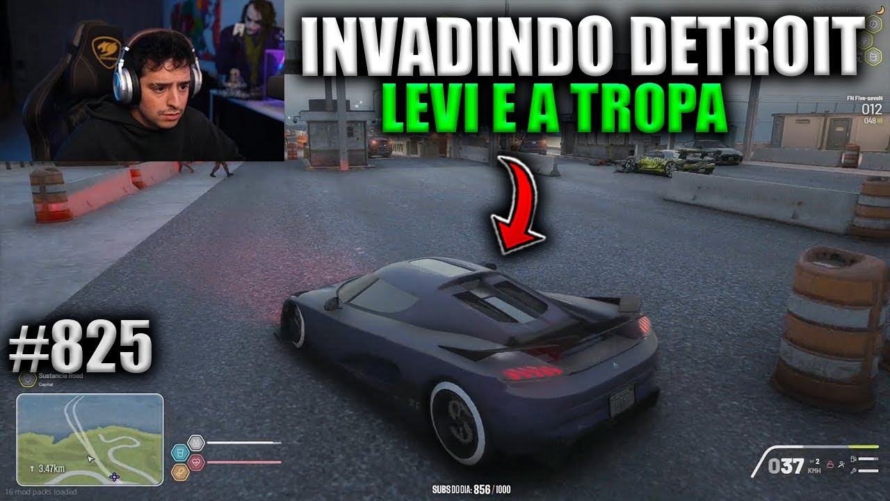 SIMPLESMENTE LEVI JUNTOU GERAL PARA INVADIR DETROIT! EP 825