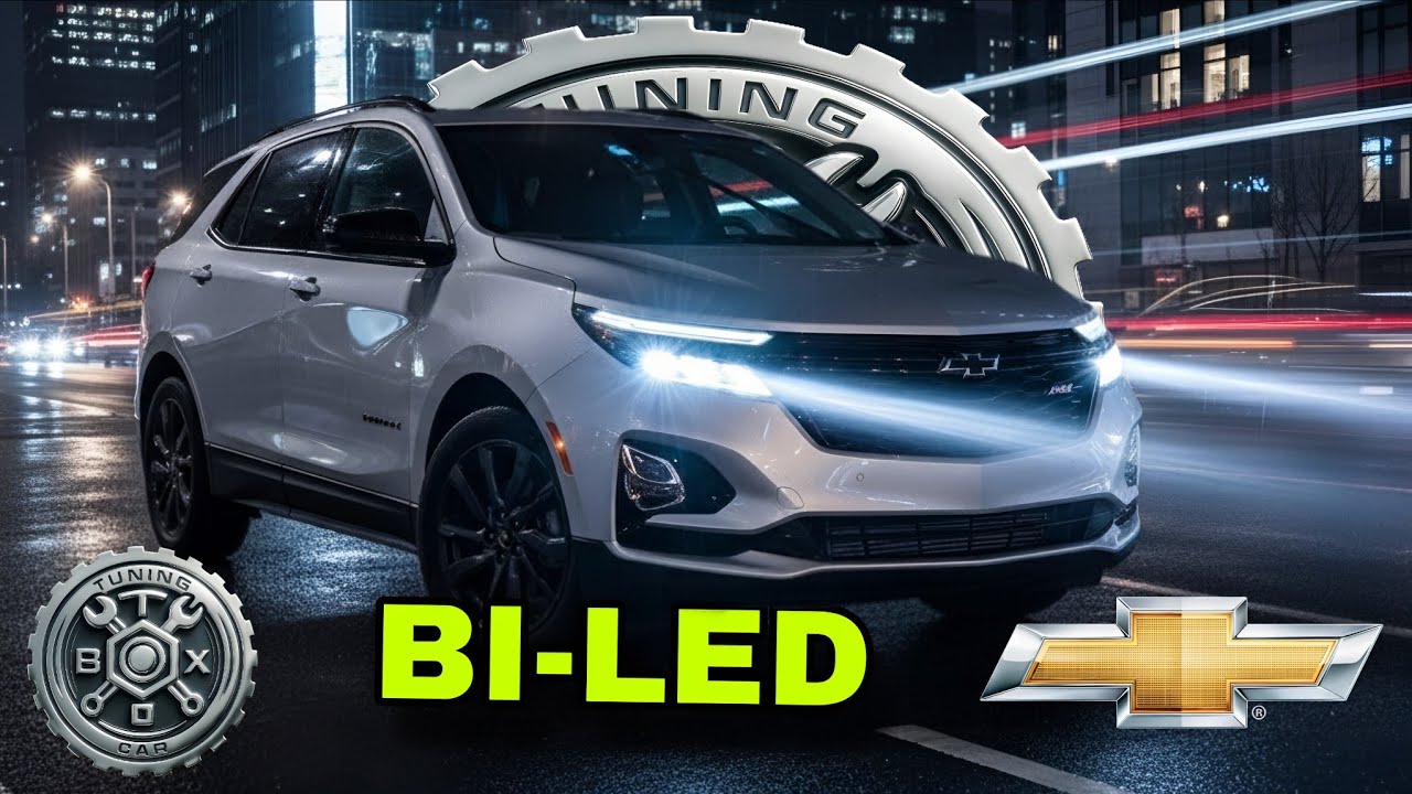 CHEVROLET EQUINOX FAR YORITISHINI KUCHAYTIRDIK | ЯРКИЕ ЛИНЗЫ 2X В ФАРАХ