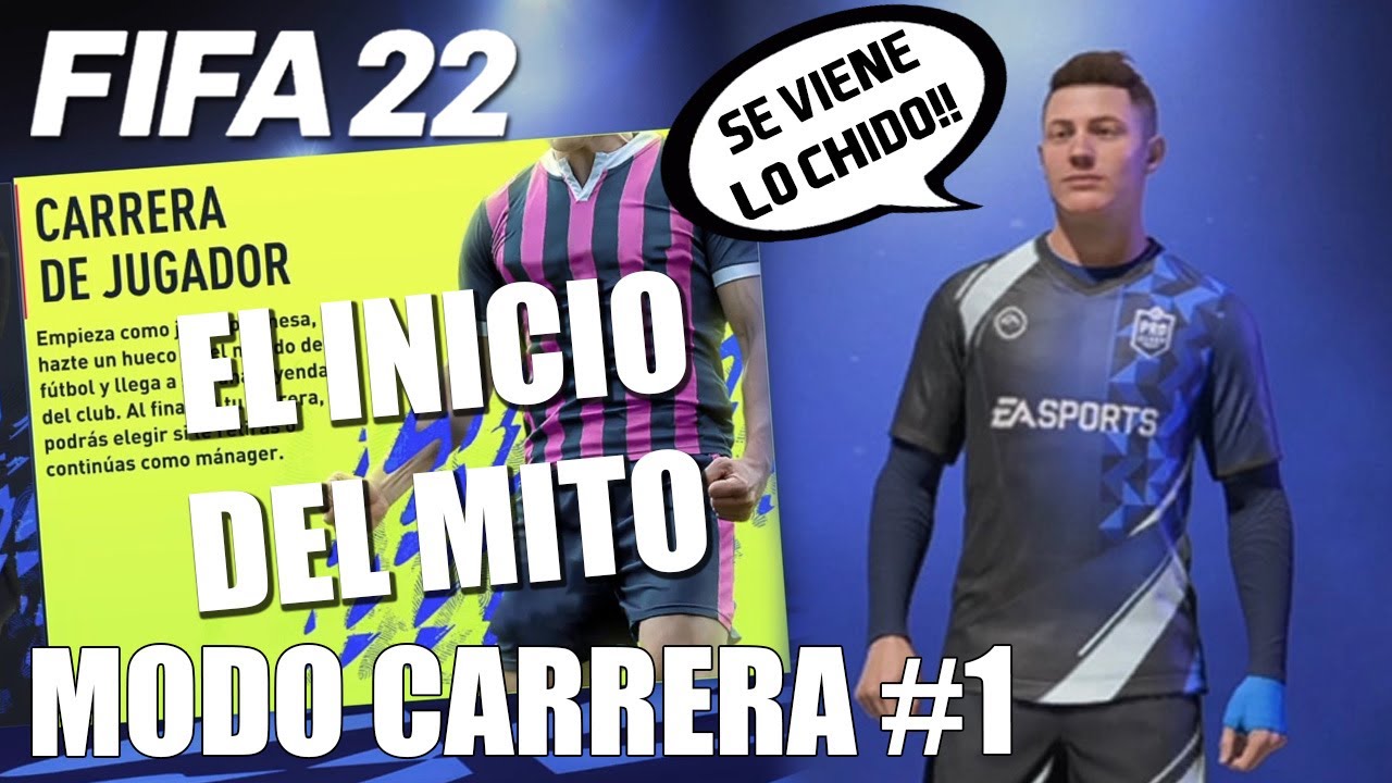 FIFA 22 PS4 Gameplay | Modo Carrera Jugador #1: El Comienzo del Mito | marratxiboy