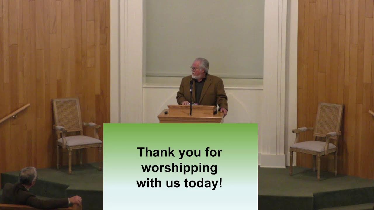 Batesville Church of Christ Sunday AM Worship Service 02-15-2026