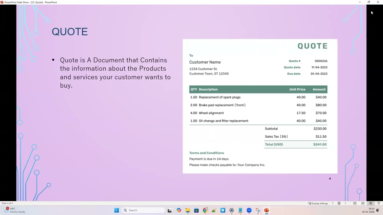 12. Коммерческое предложение Salesforce CPQ