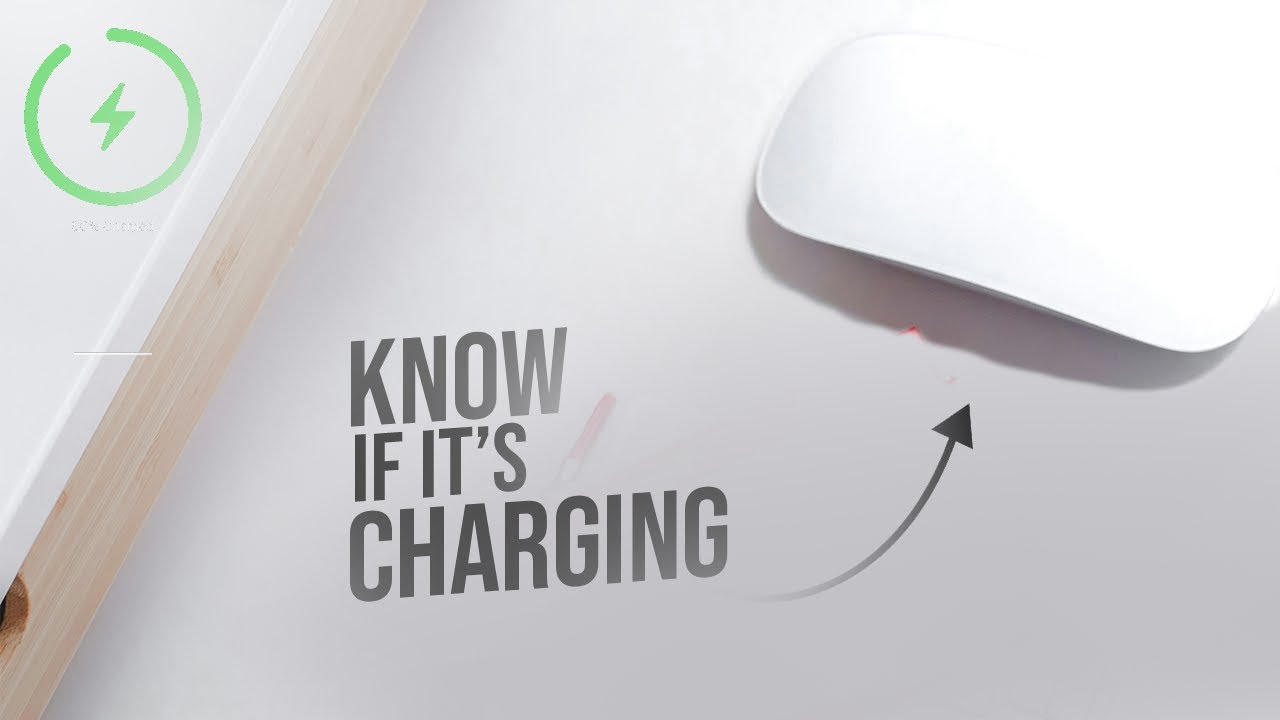 Как узнать, что мышь Apple Magic Mouse заряжается (объяснение)