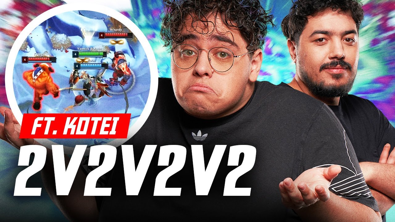 LE RETOUR DU DUO KOTEI & KAMETO DANS LE NOUVEAU MODE 2v2v2v2 DE LEAGUE OF LEGENDS