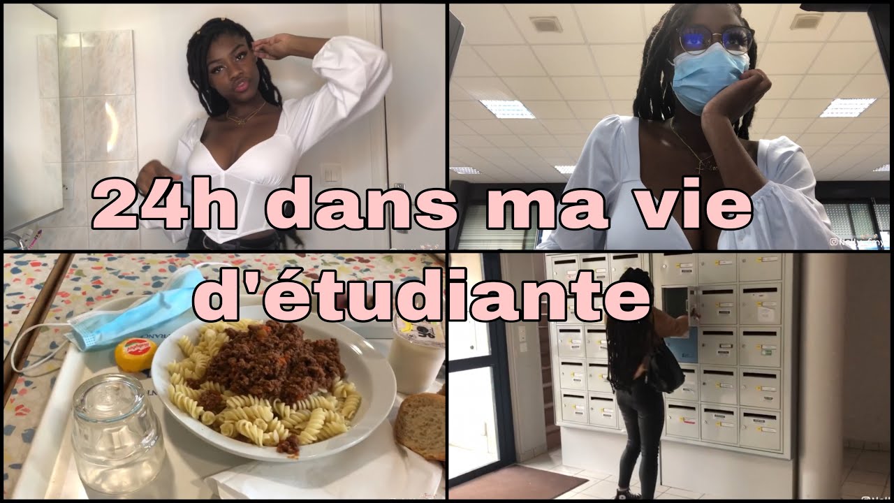 VLOG 24h dans ma vie d'étudiante