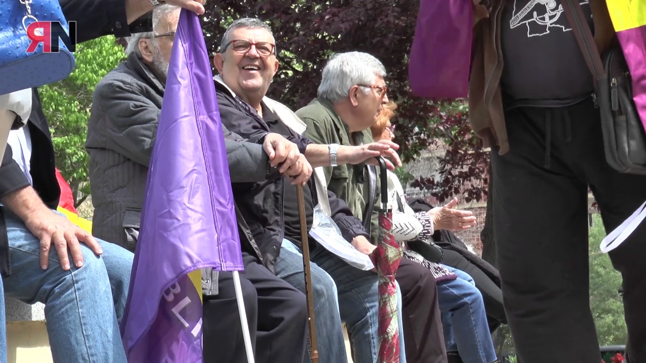 Los héroes de La Nueve homenajeados en Madrid 20.04.2017