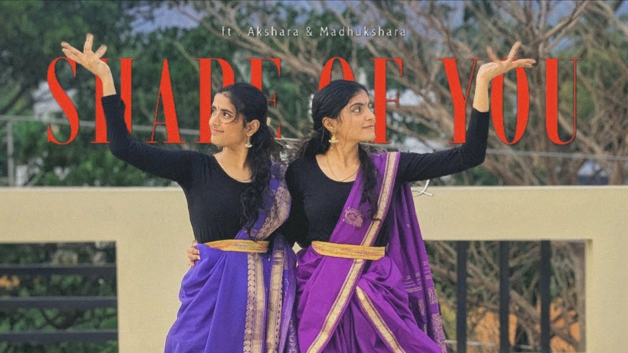 Shape of you ( classical) #ClassicalDance #Bharatanatyam #IndianDance #TraditionalDance #DanceVideo
