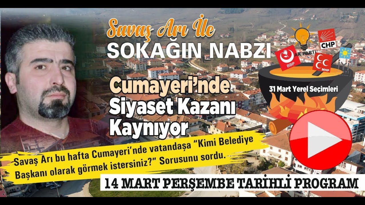 Savaş Arı ile Sokağın Nabzı Cumayeri'nde