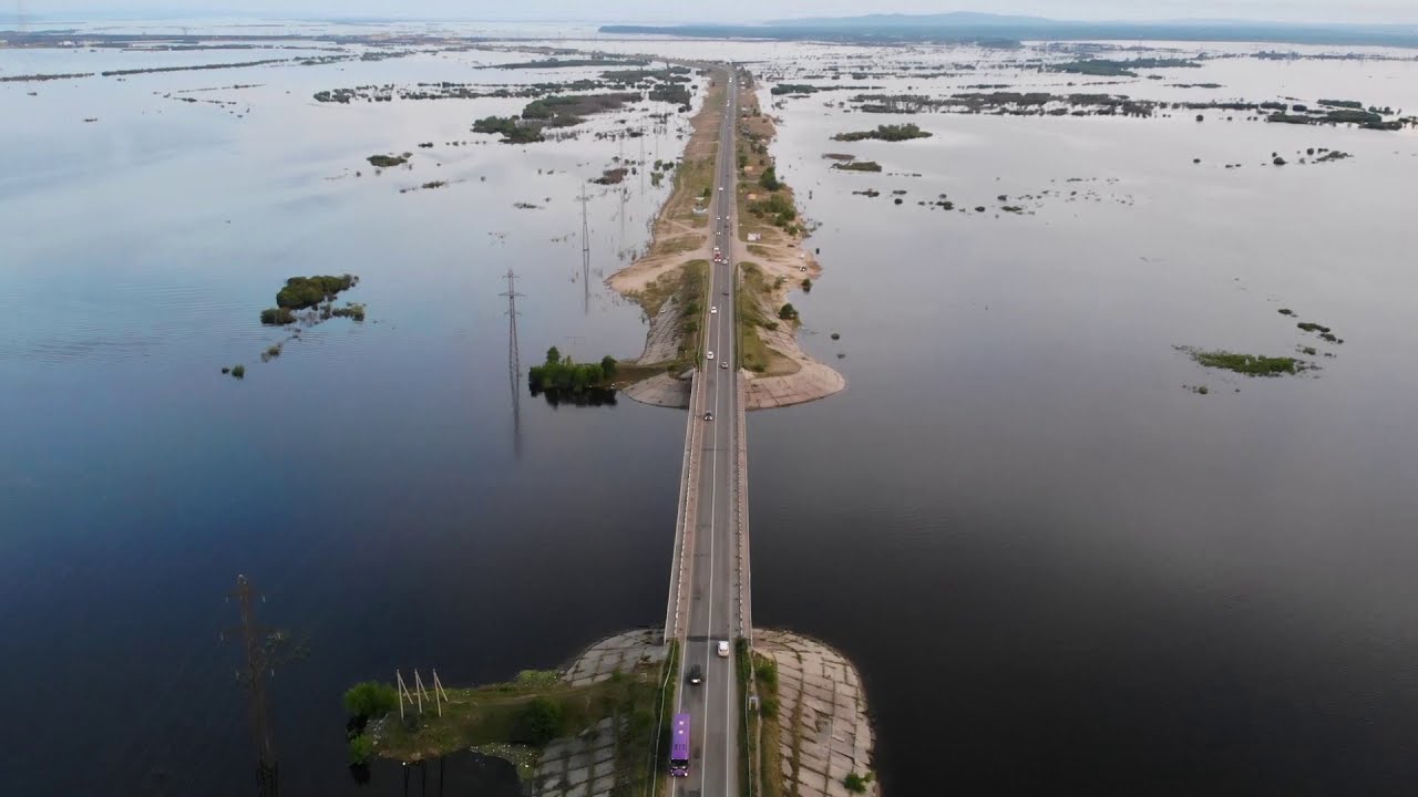 Озеро Мылки, Комсомольск-на-Амуре паводок 2019