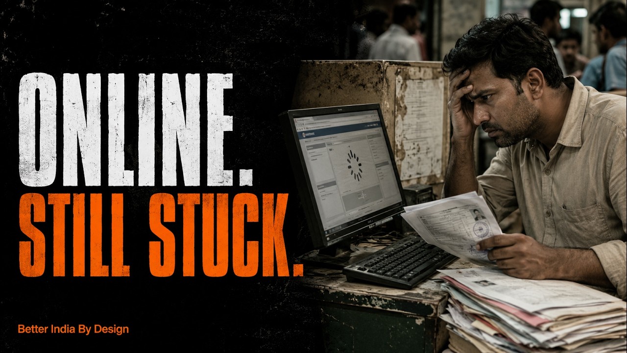 Redesigning Indian Digital Services: The Online-but-Not-Easier Trap