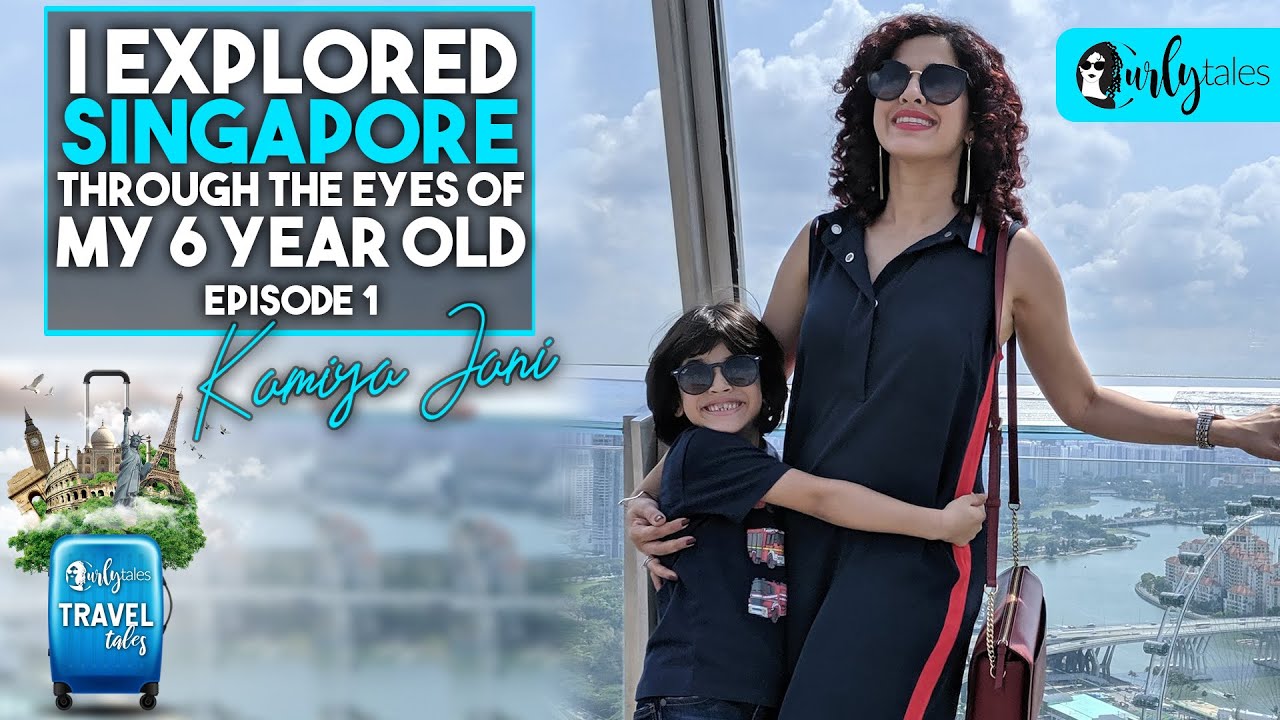 Kamiya Jani Explores Singapore With Her Daughter | Episode 1 | Curly Tales