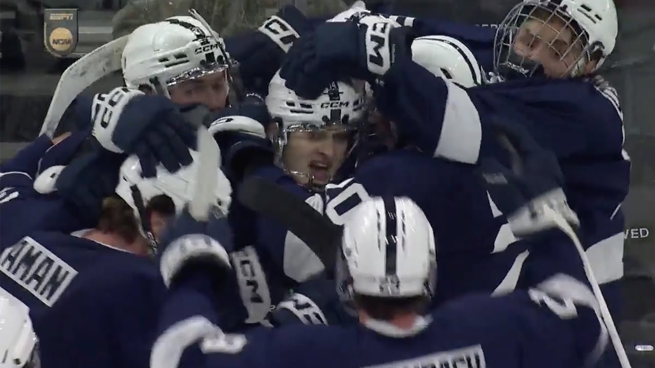 Dramatic OT goal sends Penn State hockey to Frozen Four