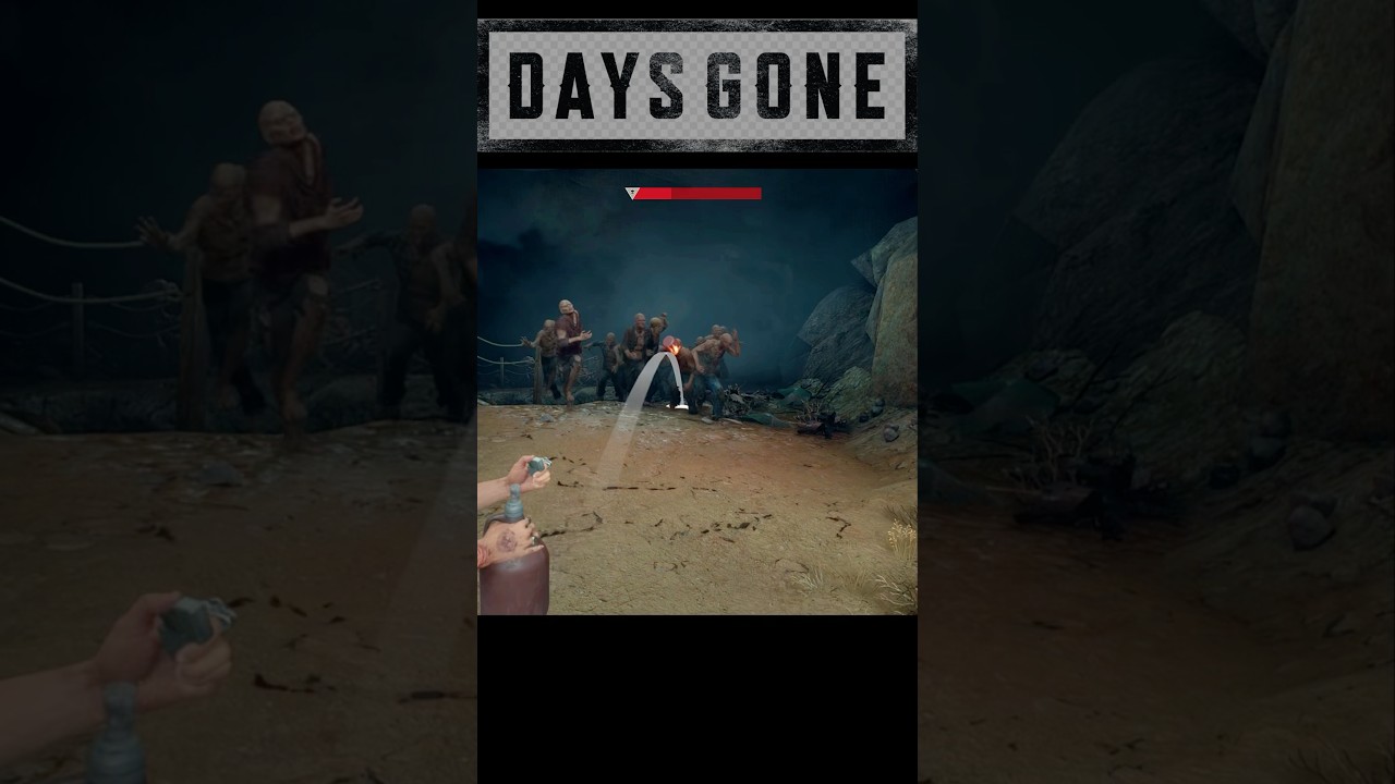 Lava Arch Horde...☠️ #daysgone #gaming #shorts #zombiesurvival