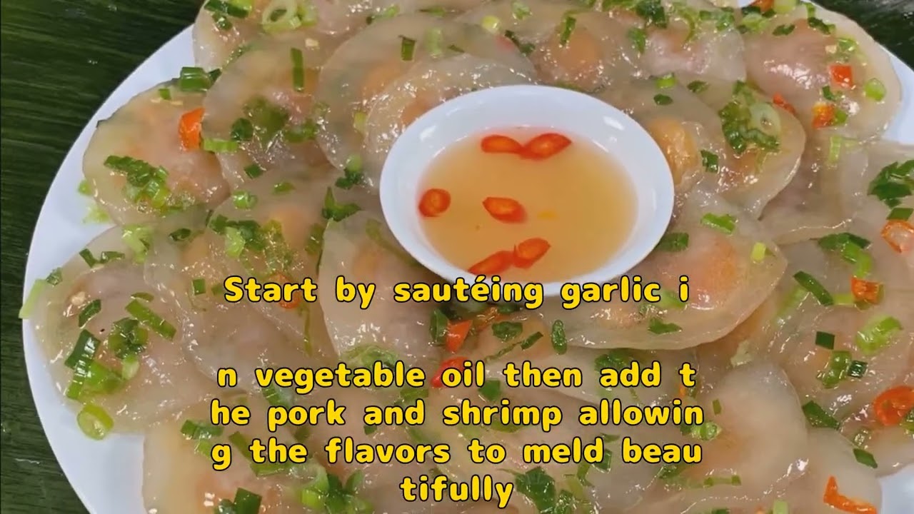 Discover Banh Bot Loc: Hue's Delicious Tapioca Dumplings Recipe!【Vietnamese Street Food】