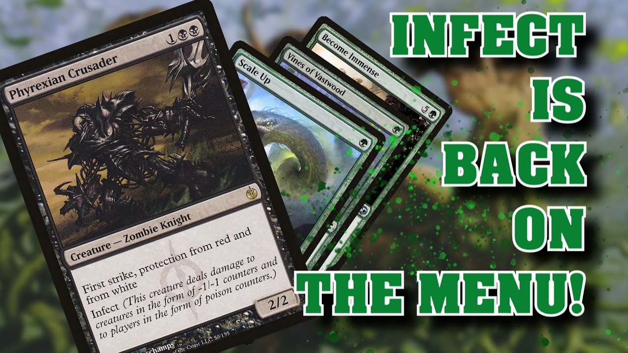 Phyrexian Crusader in 2021? It's Modern BUG Infect - MTG Gameplay