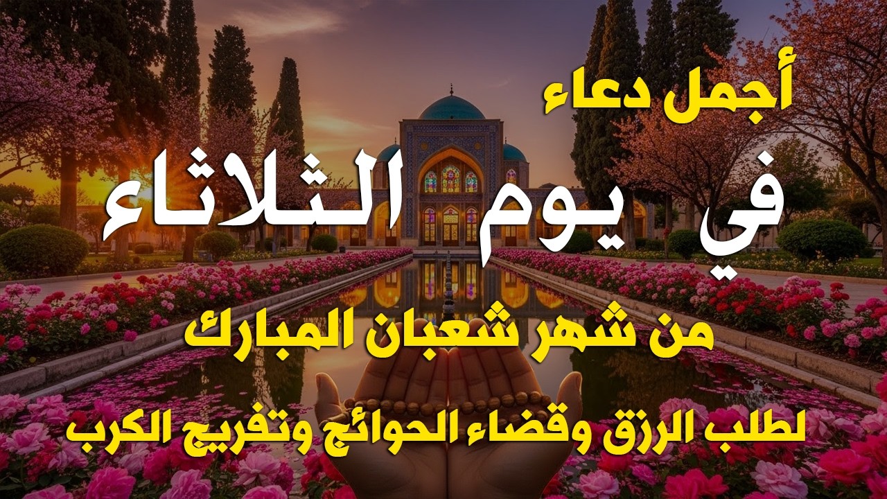 دعاء مستجاب في ليلة النصف من شهر شعبان المستجاب | فرج ورزق قريب وتغيير للأقدار بإذن الله