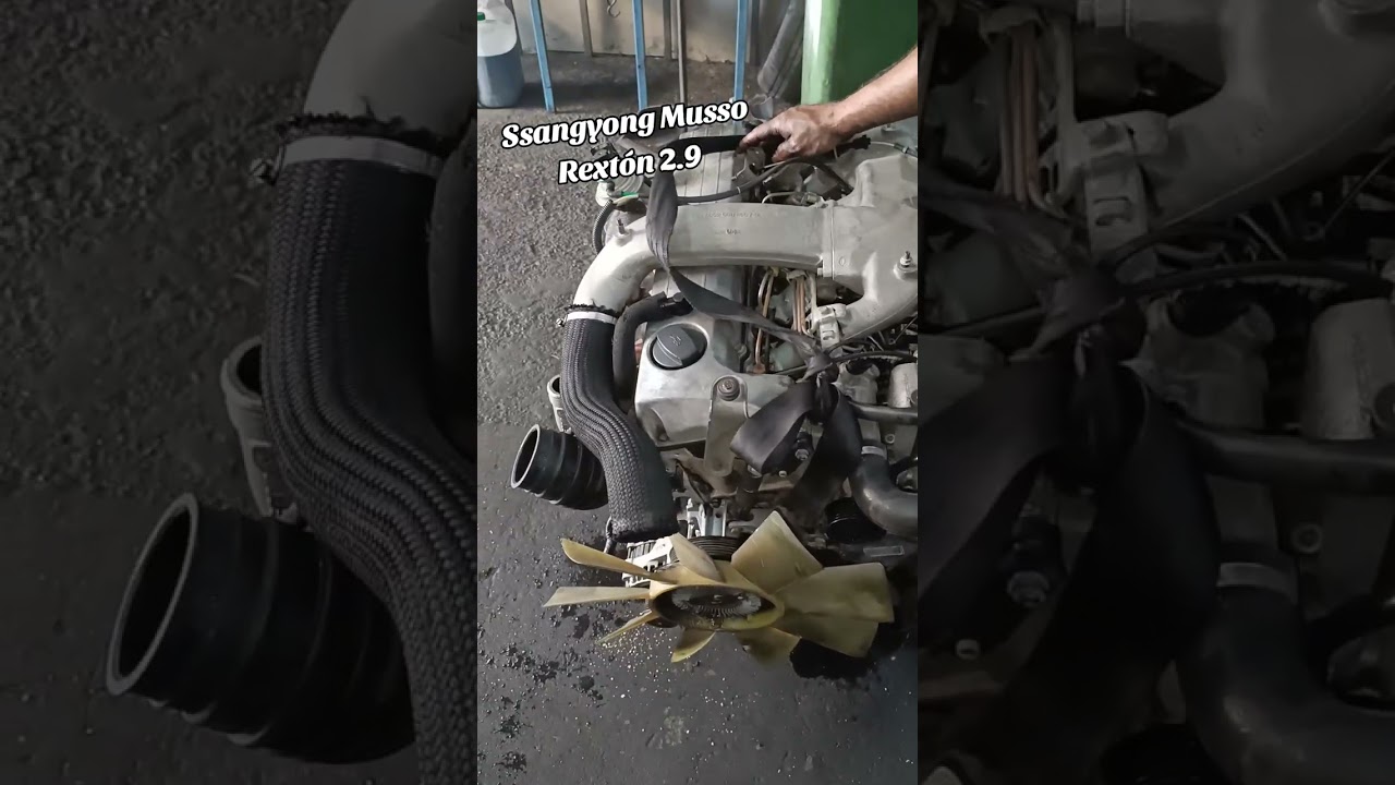 MOTOR SSANGYONG MUSSO O REXTON 2.9 #diesel