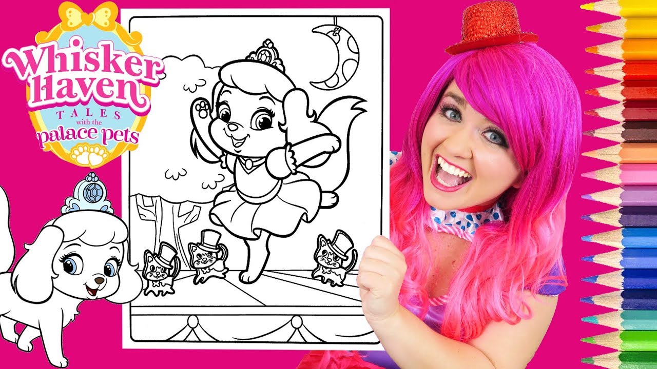 Coloring Pumpkin Whisker Haven Cinderella Page Prismacolor Colored Pencils | KiMMi THE CLOWN