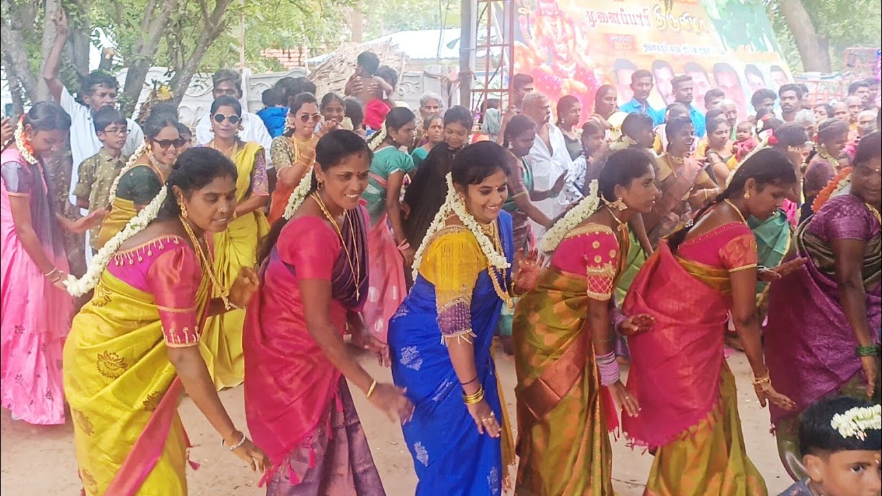 Alampacheri Mulaippari kummi  2023 பெண்கள் கும்மி ஆட்டம் #மாரியம்மன்பாடல் #ayarpadieditz