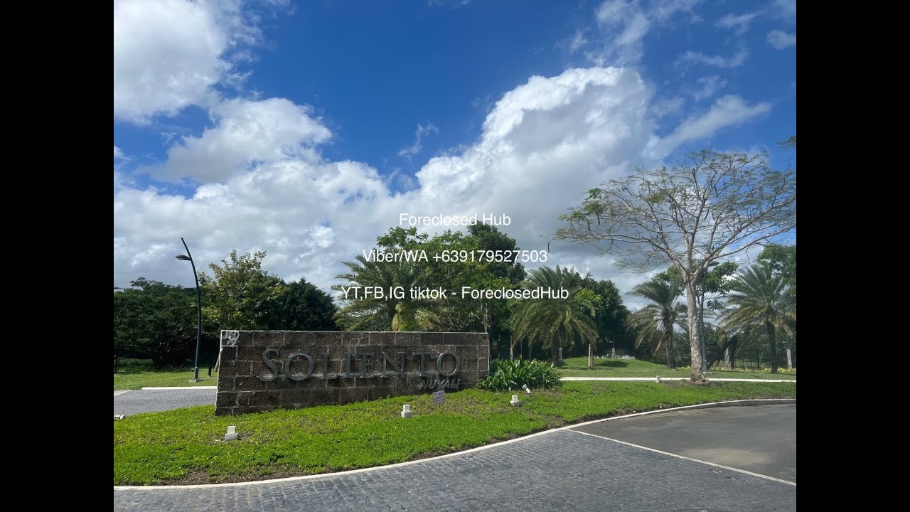 31K/sqm Soliento Nuvali by Ayala Premier corner courtyard lot facing mainpark!