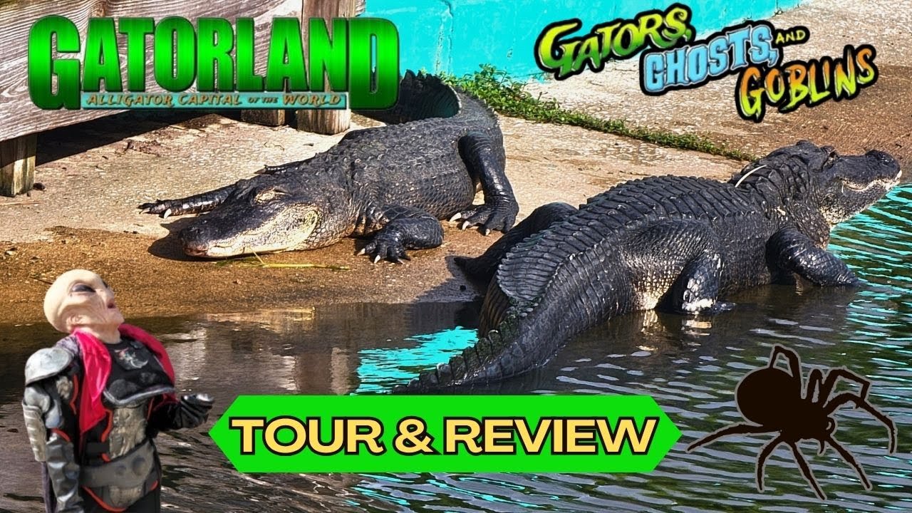 Gatorland Orlando становится жутким! Внутри аллигаторов, призраков и гоблинов: Хэллоуин 2025