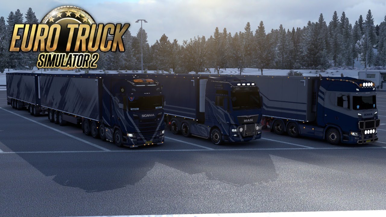 SCANIA DEMOCENTER BEZOEKEN MET HCT EN SNEEUWDRIFTEN!? - Euro Truck Simulator 2 Promods Multiplayer