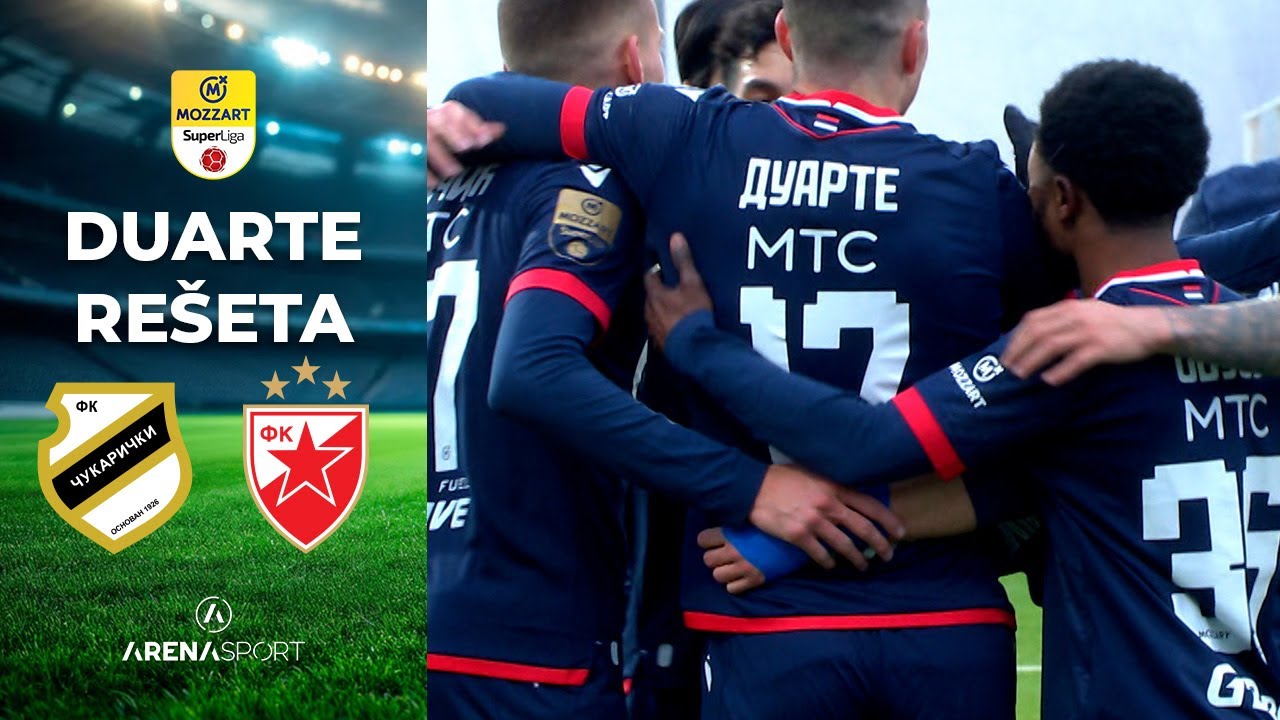 DUARTE NASTAVLJA DA RE&Scaron;ETA | Čukarički - Crvena zvezda | 01. februar 2026.