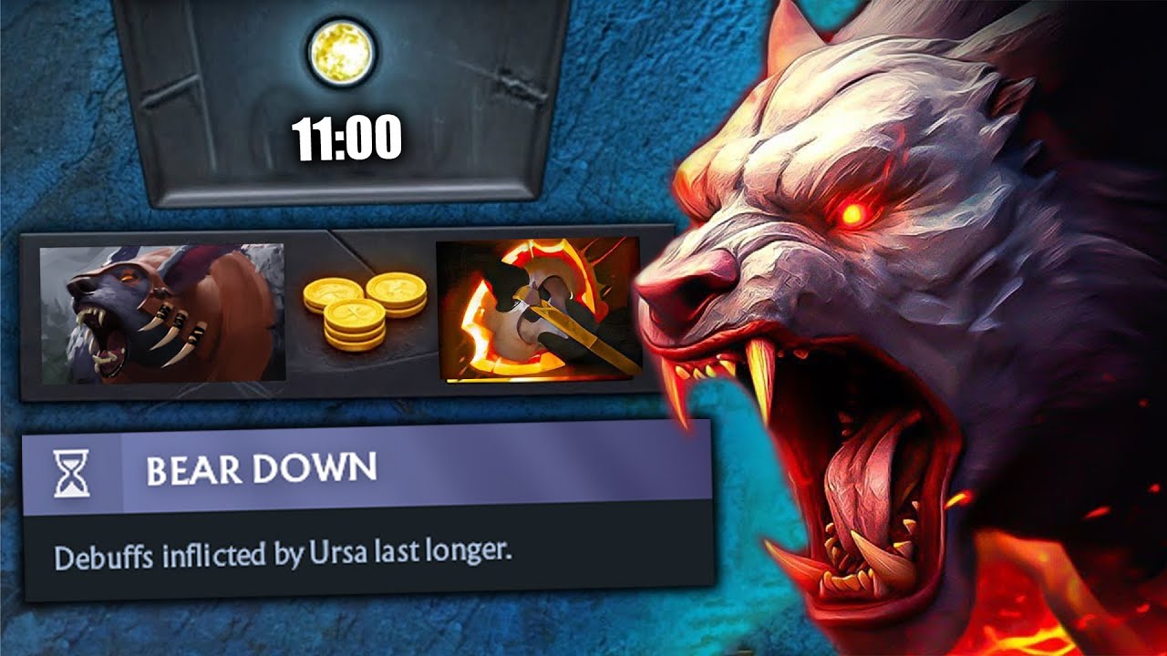 Crazy Farm Speed 11Mins Battle Fury Ursa 1000GPM🔥🔥43Kills Instant Burst Builds Carry | Dota 2