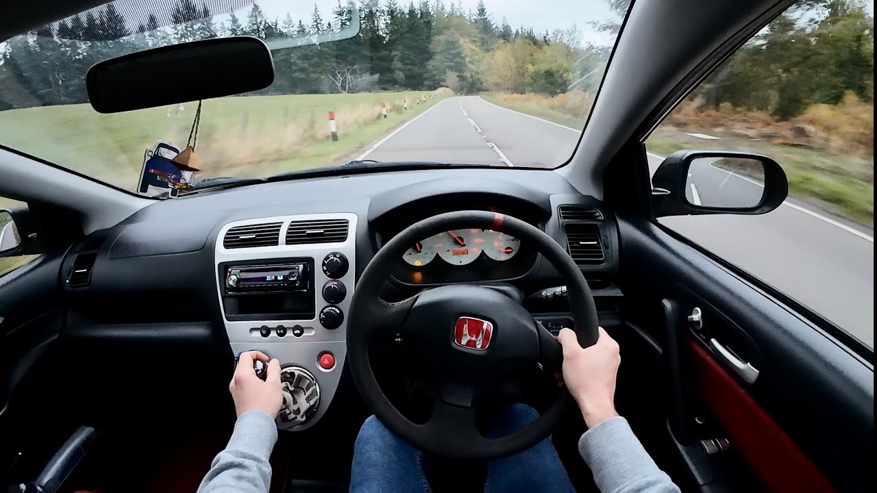 Honda Civic Type R EP3 VTEC - POV Test Drive
