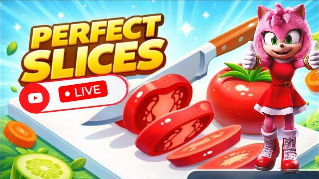 New video Live Stream 🔴🔴Perfect Slices Gameplay #live Fruit Cutting |#perfectslice​ #games #gameplay