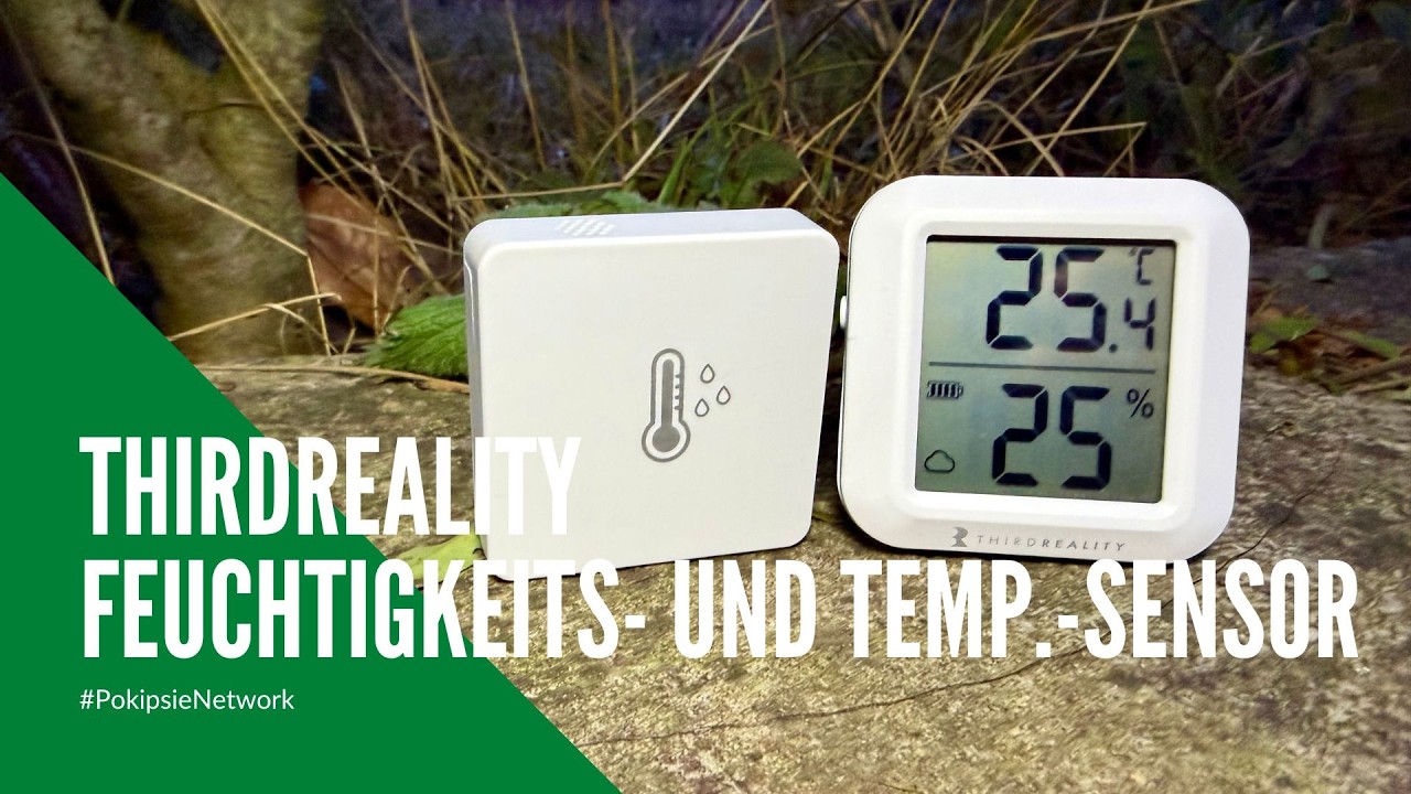 Smarte Temperatur- & Feuchtigkeitssensoren von ThirdReality im Test 🌡️💧