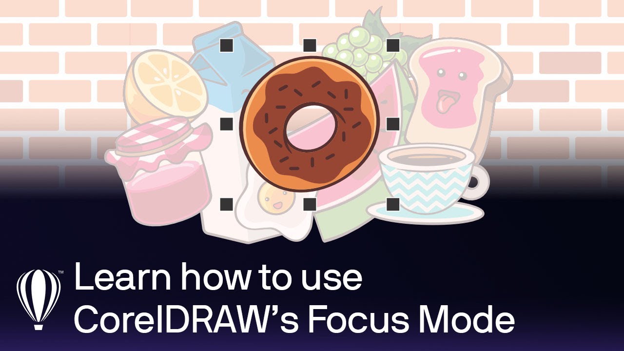 Learn how to use Focus Mode in CorelDRAW