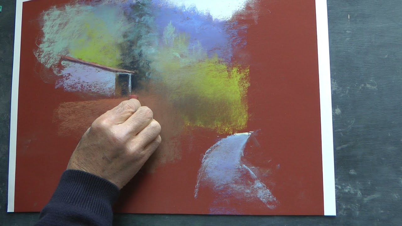 Michel BRETON Pastelliste. Rue de l'Etang du Roi 02 07 21