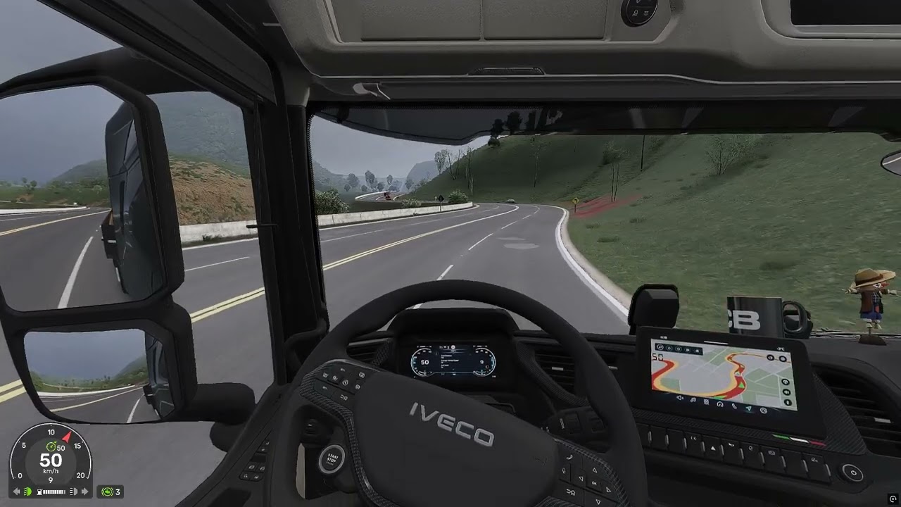 ETS2 IVECO S-WAY 6X2 RODANDO NA 1.58 NO MAPA EAA DO @CLRotas