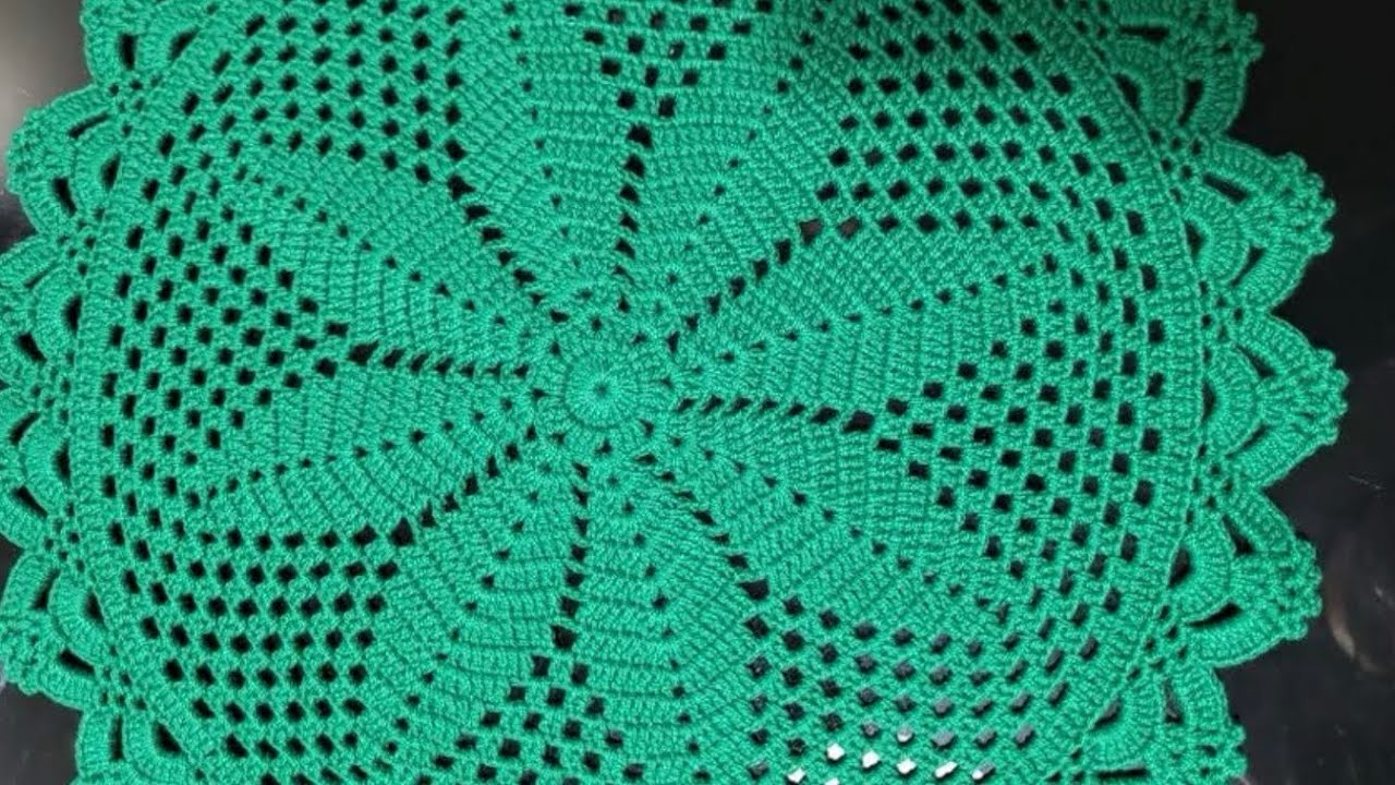 Woww…✨👌gorgeous crochet 🌼green doily 🌼mandala #crochet #1crorelove 