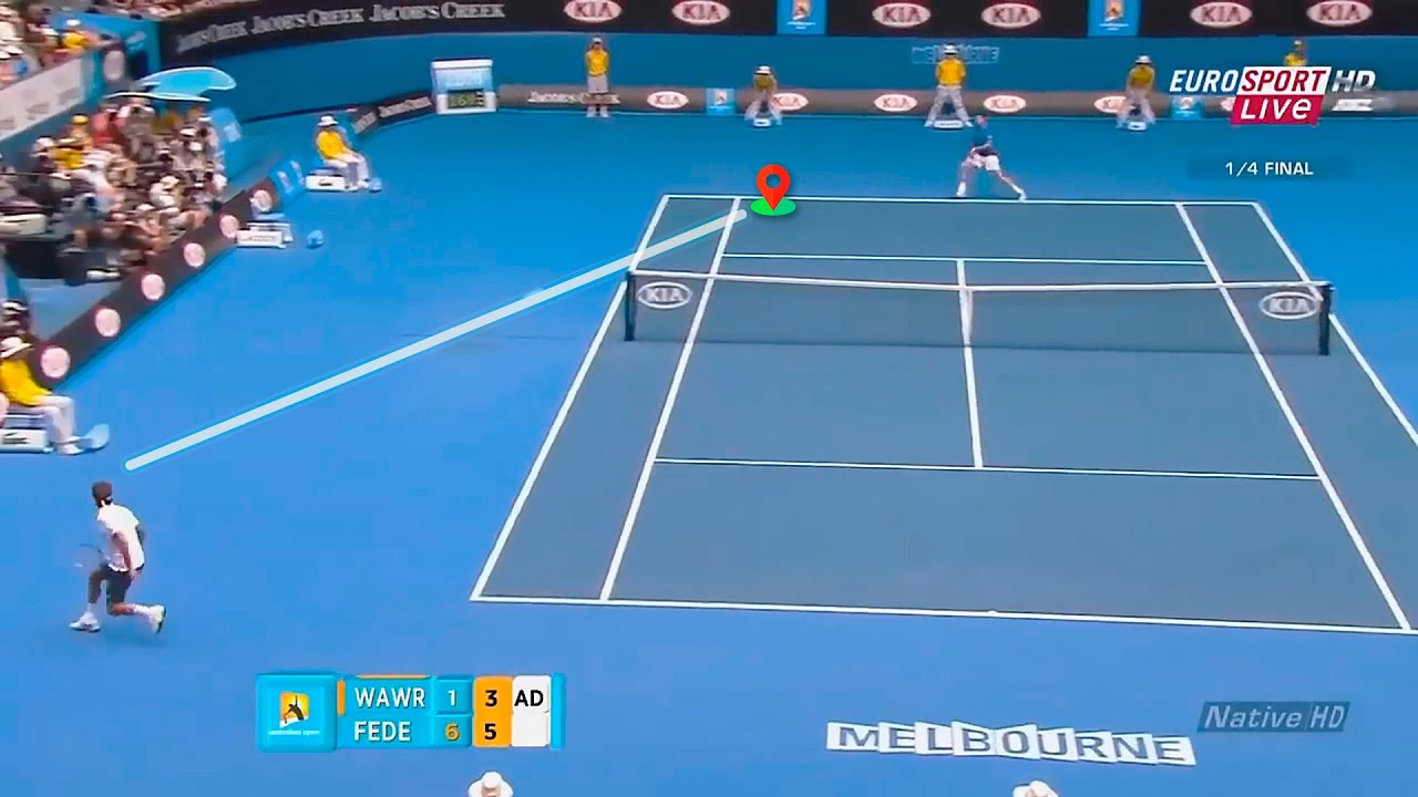 Roger Federer's Precision Game is Unmatched