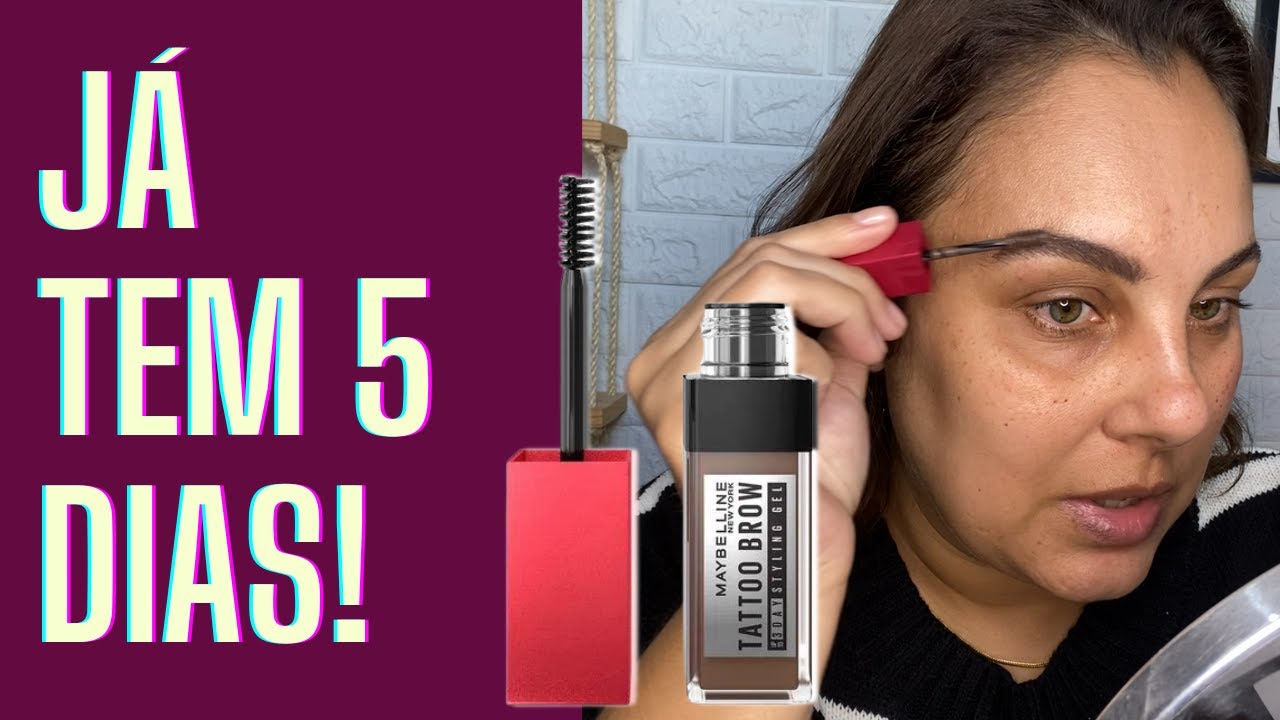 TATTOO BROW MAYBELLINE COR MEDIUM BROWN | RESENHA