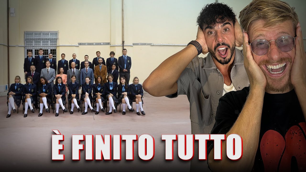 REAGIAMO ALL&rsquo;ULTIMA INCREDIBILE PUNTATA DEL COLLEGIO 9 - NON CI CREDO PIANGIAMO E CI EMOZIONIAMO! 