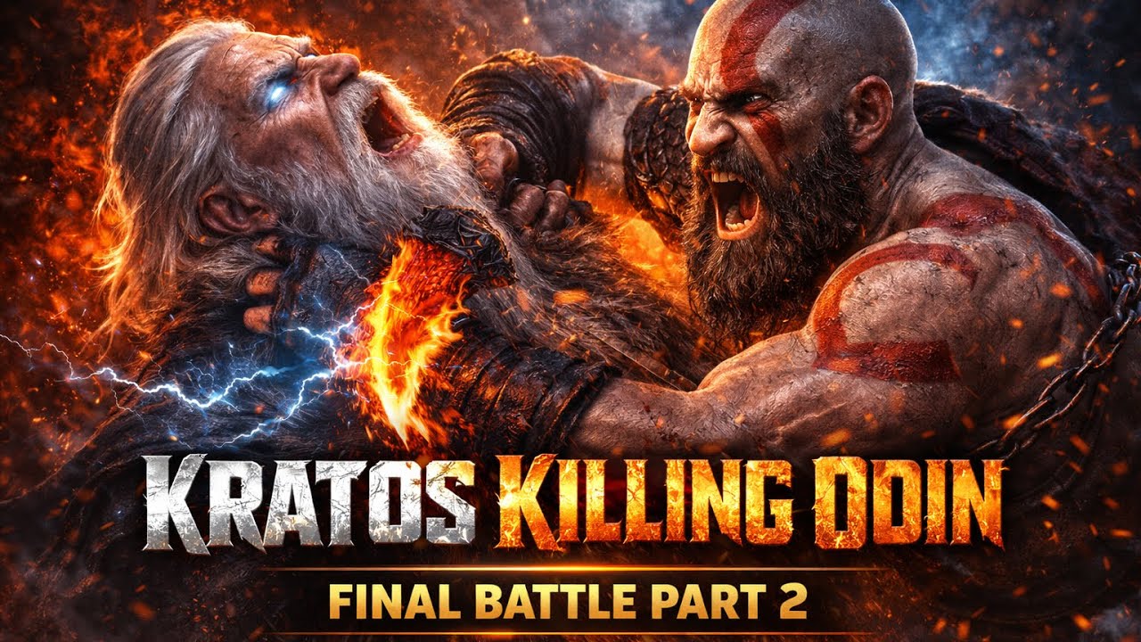 Odin's Death | Final Boss Fight in God of War | END OF Ragnarök PC | Part 2