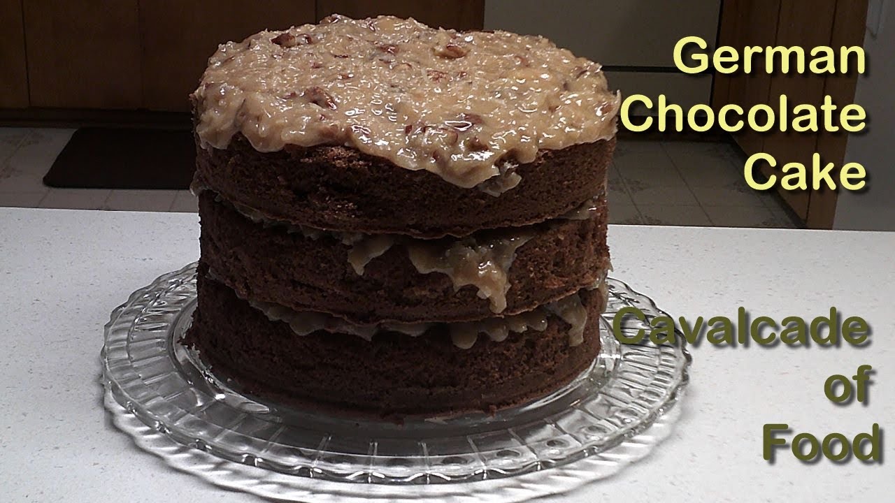 German Chocolate Cake - Cavalcade at Home