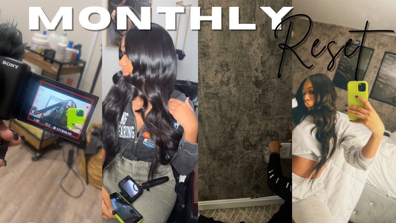 MONTHLY RESET| redecorating room, new camera, wax, appointments, & more