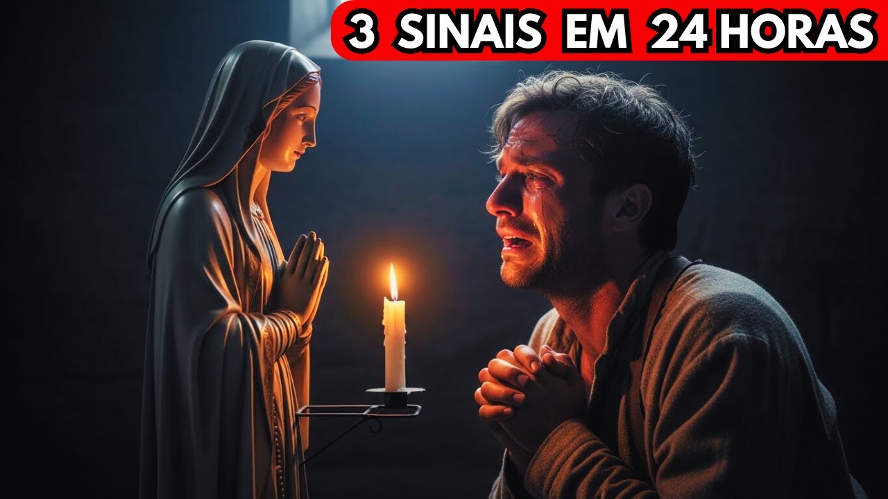 Pedi UM sinal em desespero… Recebi TRÊS no mesmo dia (não foi coincidência)