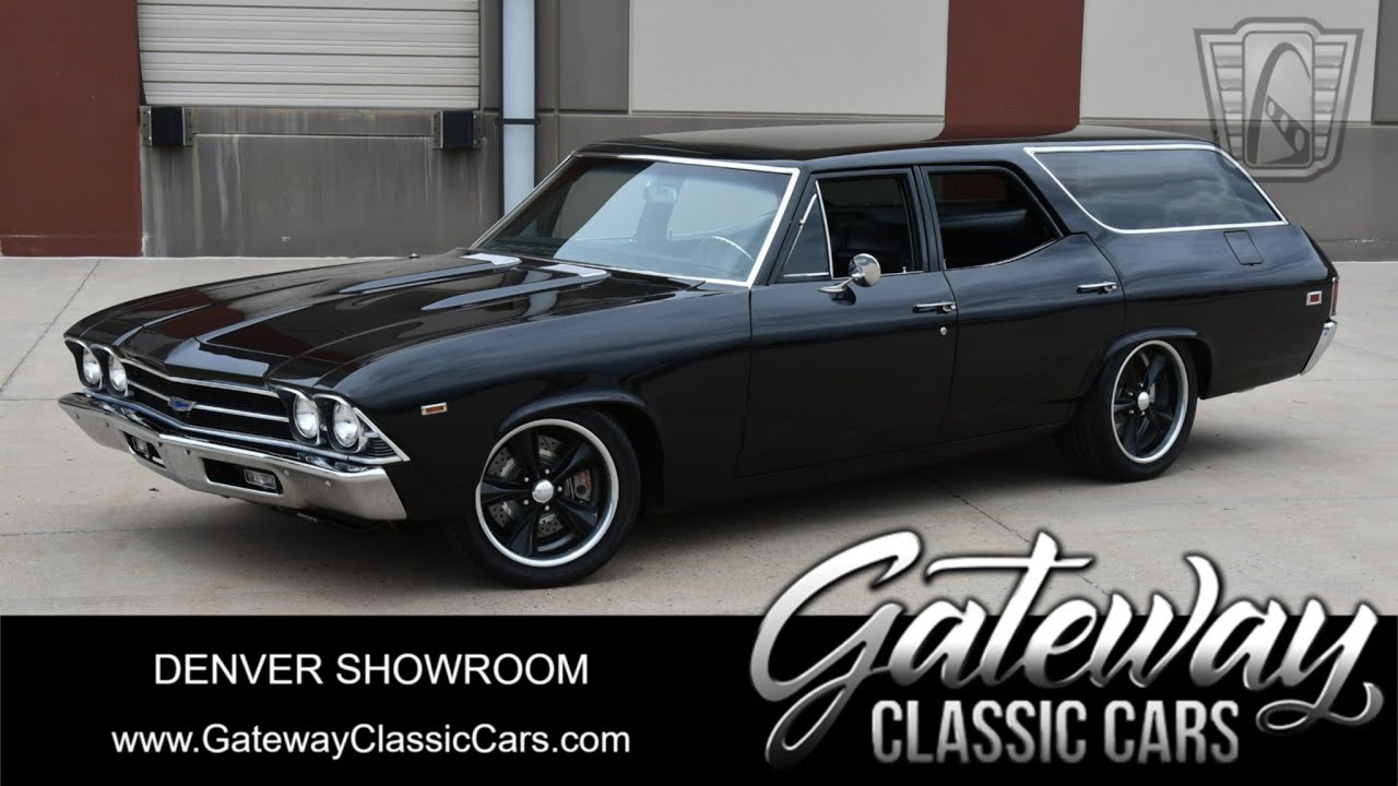 1587-DEN 1969 Chevrolet Chevelle Wagon Gateway Classic Cars of Denver