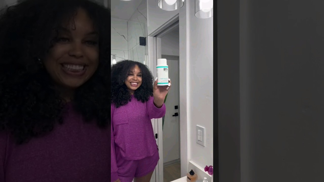 I was shocked to see how this detox shampoo left my scalp! #hairreview#detoxshampoo #k18 #haircare