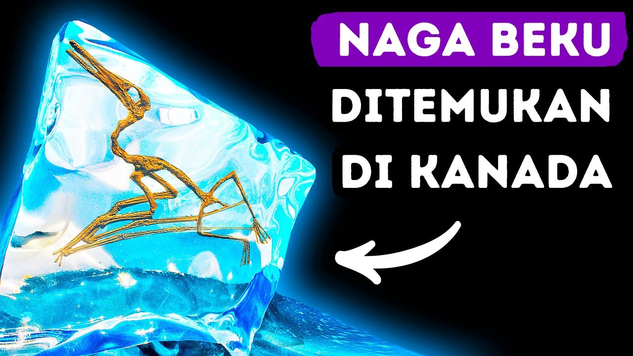 Spesies “Naga Beku” Terperangkap di Dalam Es selama 76 Juta Tahun